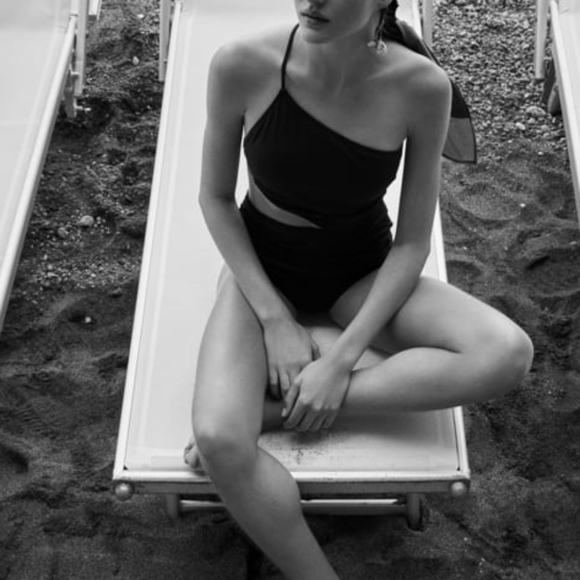 ZARA LIMITED EDITION ASYMMETRIC SWIMSUIT - Picture 1 of 3